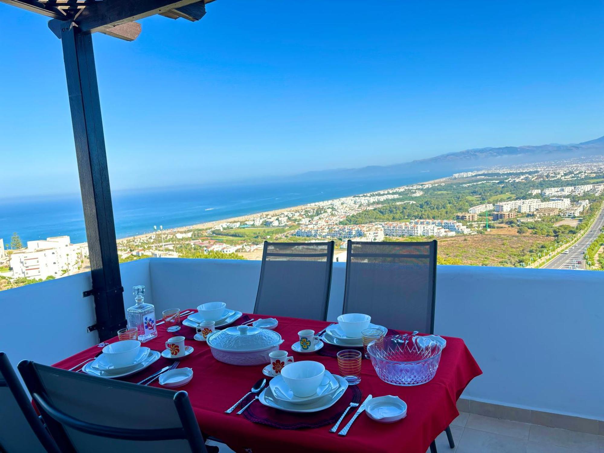 Appartement Vue Panoramique Sur Mer A Bella Vista Cabo Negro Exteriér fotografie
